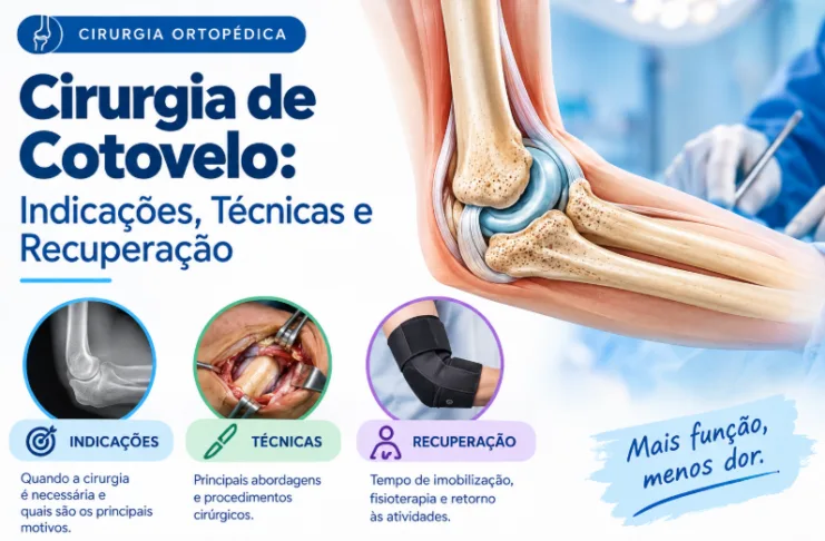 cirurgia de cotovelo indicação e recuperação